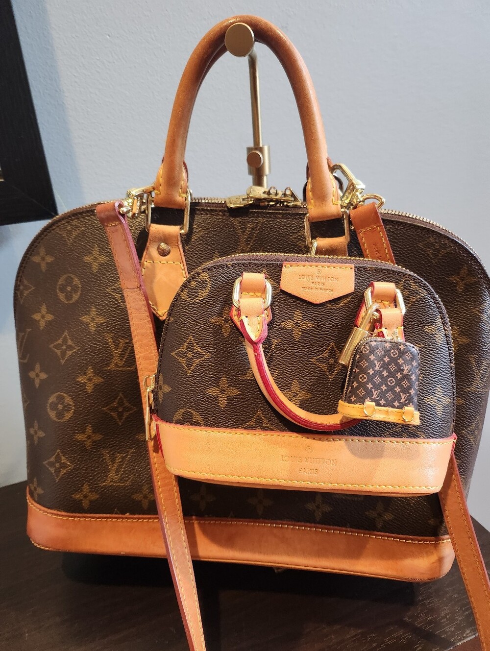 Louis Vuitton Brown Monogram Satchel